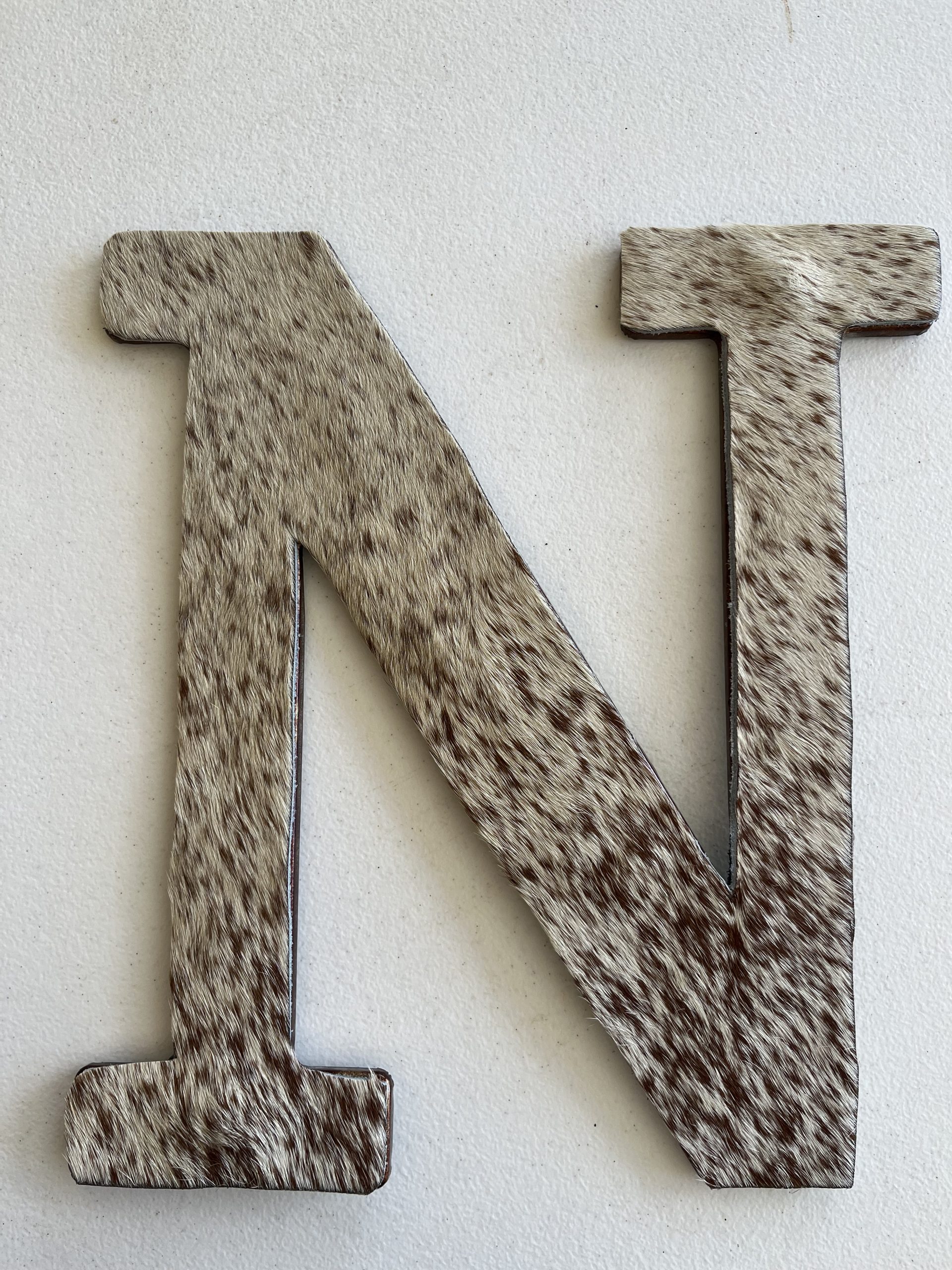 Cowhide Letters